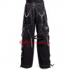 Super Skull Gothic Trouser Cyber Chain Goth Punk Rock Emo Pants Men Gothic Bondage Trouser